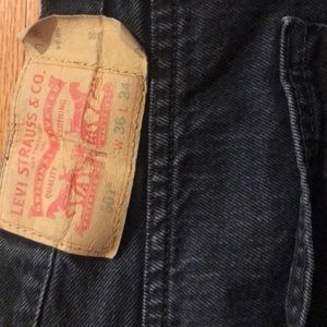 Black 501 Levi’s